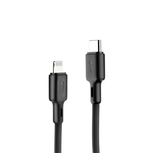 DATA CABLE- type -c to lighting-ORAIMO-OCD-CL54-2.4A-1M-Black / 4895180784668.