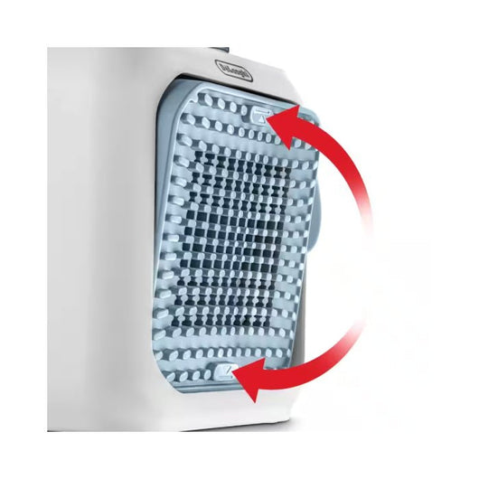 Heater-DeLonghi-Capsule Desk-Ceramic-Fan-360 Watt-Light Blue-2Yrs / HFX10B03.LB.