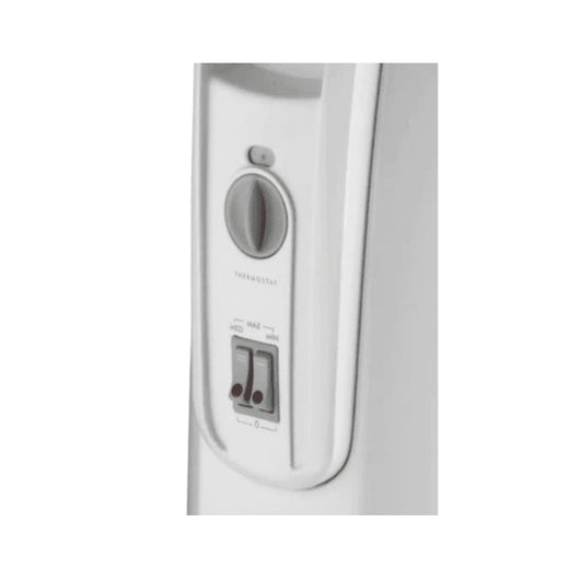 Oil Heater-Delonghi-Electric-2500 Watt-12 Fins-White-2Yrs / KH 771225.