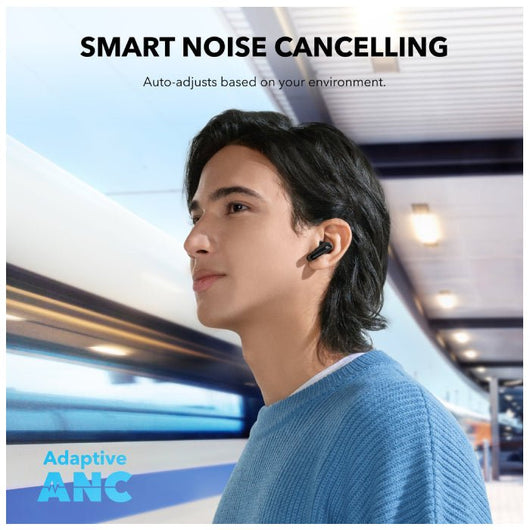 Earbuds-ANKER-SOUNDCORE-P40i-smart noise cancelling-Black/ A3955H11.