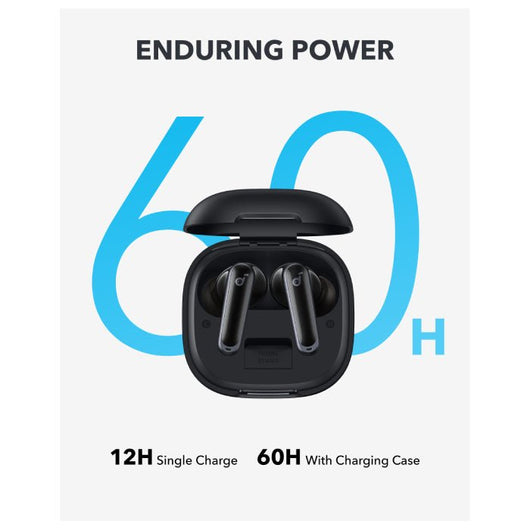 Earbuds-ANKER-SOUNDCORE-P40i-smart noise cancelling-Black/ A3955H11.