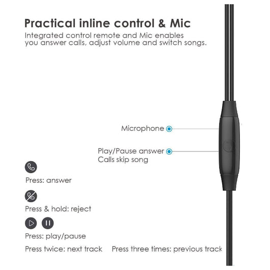 EARPHONE-CELEBRAT-WIRED-G8-BLACK - 14 Day Warranty.