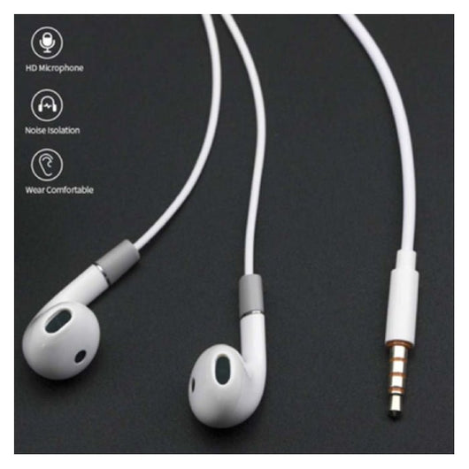 EARPHONE-CELEBRAT-WIRED-G8-WHITE - 14 Day Warranty.