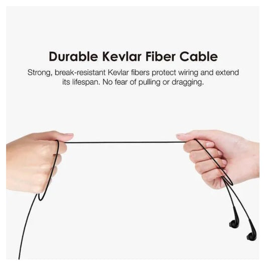 Earphone-Oraimo-With Mic-Halo 2S-OEP-E21P-Black / 4895180790041.