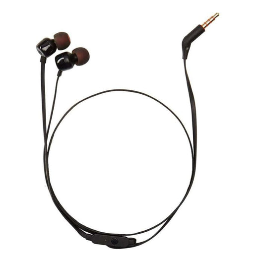 EARPHONE STEREO JBL  MIC  3.55MM PLUG  BLACK / T110BLK.