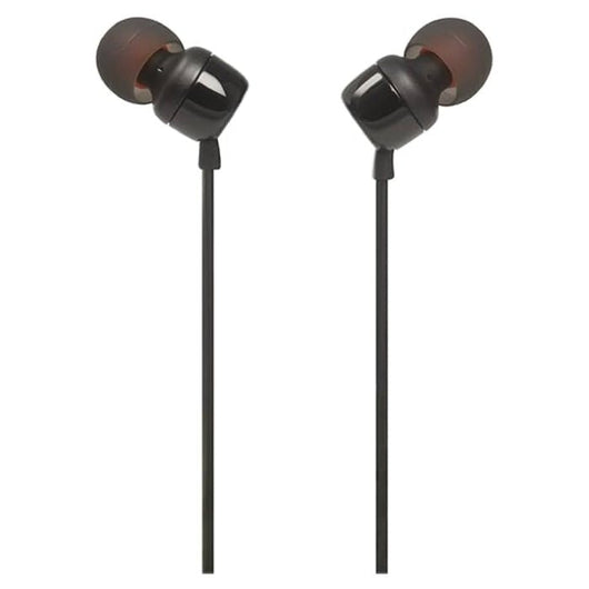 EARPHONE STEREO JBL  MIC  3.55MM PLUG  BLACK / T110BLK.
