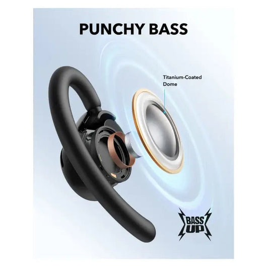 EARPUDS-ANKER-SOUNDCORE-V20i-OPEN EAR COMFORT-ROTATABLE SNUG FIT-BLACK ( A3876H11 ).