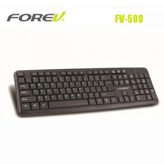 Forev FV-500 USB wired keyboard.