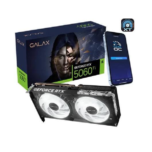 GALAX GeForce RTX™ 5060 Ti 1-Click OC 16GB GDDR7 VGA Graphic Card 128-bit/DP2.1b*3/HDMI 2.1b/DLSS 4.