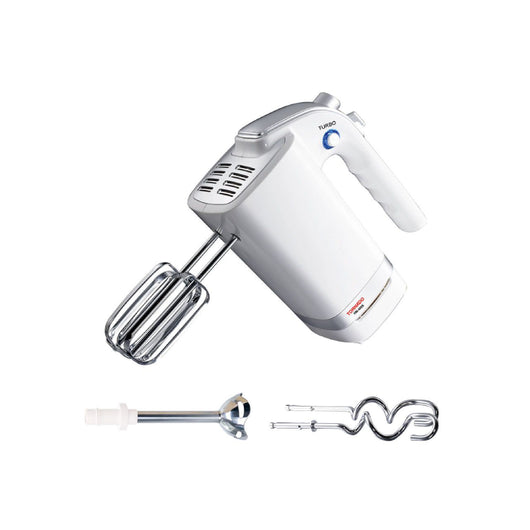 Hand Mixer-Tornado-400 Watt-4 Speeds-Turbo speed-White-1Yrs / HM-400S.