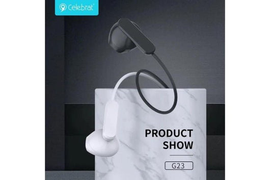HEADSET-CELEBRAT-G23-BLACK - 14 Day Warranty.