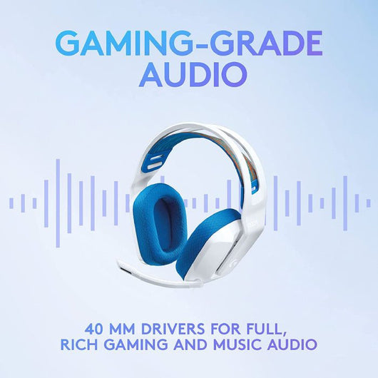 HEADSET-LOGITECH-G335-WIRED-GAMING-3.5M-WHITE  (981-001018).