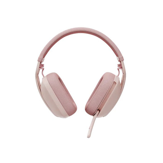 HEADSET-LOGITECH-GAMING-WIRELESS-ZONE-VIBE 100-ROSE (981-001224).