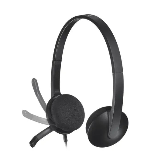 HEADSET-LOGITECH-USB-H340-BLACK (981-000475).