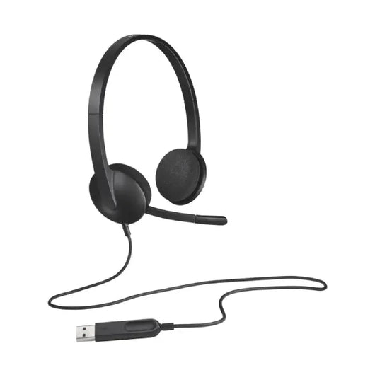HEADSET-LOGITECH-USB-H340-BLACK (981-000475).