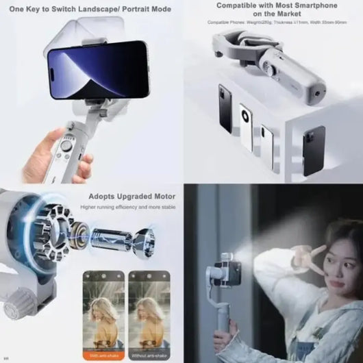 phone Gimbal With Light