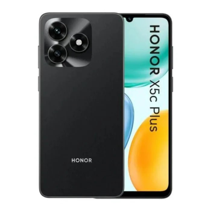 Smartphone HONOR X5c Plus - 6.74" 90Hz, 5260mAh, 4+128GB, Double SIM, NFC, Android 15 - Midnight Black - 6