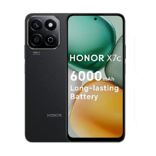 Honor X7C Dual SIM 256GB 8GB RAM 4G LTE - Midnight Black.