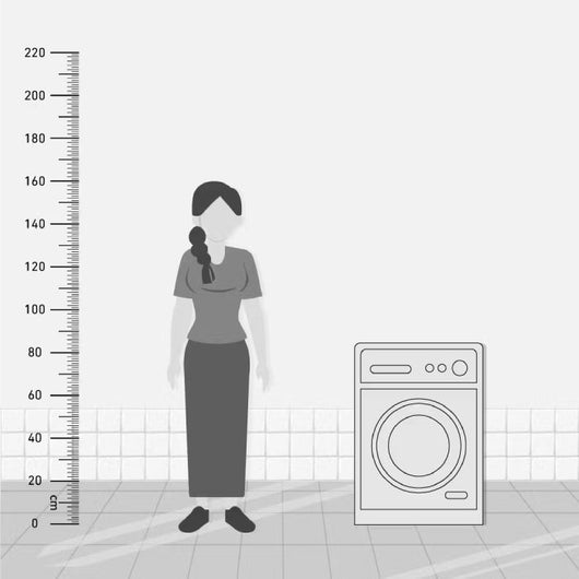 Washing Machine-HOOVER-Fully Automatic-7 Kg-Inverter-Black-Egypt-5Yrs / H3WS17TMF3B-ELA.