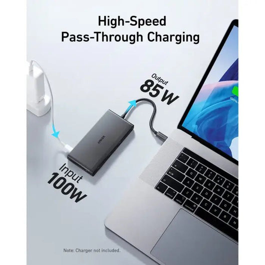 Hub-Anker-552 USB-C-9-in-1 4K HDMI-Black ( A8373H11 ).