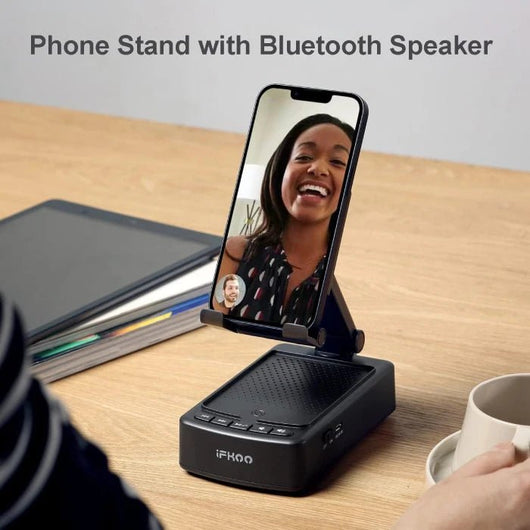 IFKOO F3 Portable Phone Stand with Bluetooth Speaker.