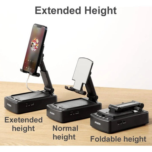 IFKOO F3 Portable Phone Stand with Bluetooth Speaker.
