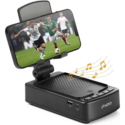 IFKOO F3 Portable Phone Stand with Bluetooth Speaker.