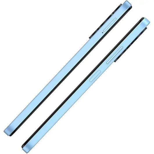 Itel A50 Dual SIM 128GB, (3+5)8GB RAM, 4G LTE, Dynamic Bar - Cyan Blue.