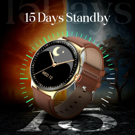 Itel Smart Watch Unicorn ISW-N9 1.43 Inch Amoled IP68 - Champagne Gold.