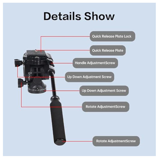  Extendable Height Tripod Stand 