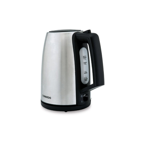 Kettle-TORNADO-Stainless Steel-1.7 Liter-1850-2200 Watt-Stainless-1Yrs / TKS-2217E.