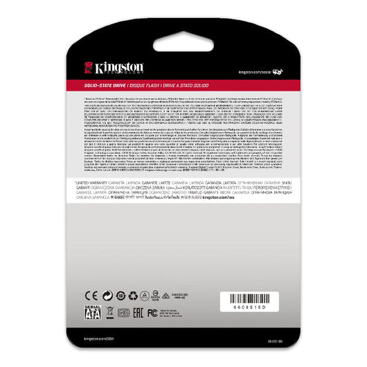 Kingston A400 960GB 2.5 Inch SATA Internal SSD Solid State Drive - SA400S37/960GB.