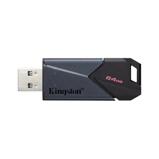KingSton Data Traveler Exodia Onyx USB Flash Drive, 64GB, Grey and Black - DTXON-64GB.