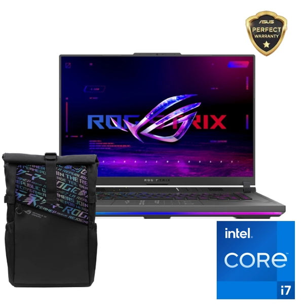 LAPTOP-ASUS-ROG Strix-G16-G614JV-N3487W-CI7-13650HX-16G-1T.SSD-NVIDIA GeForce RTX 4060 8G DDR6-16 Inch FHD (1920 x 1200) WUXGA 165Hz-WIN11-Eclipse Gray-BAG / 90NR0C61-M01370.