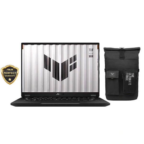LAPTOP-ASUS-TUF Gaming A14-FA401WV-RG053W-AMD Ryzen™ AI 9 HX 370- 16G-1T.SSD-NVIDIA GeForce RTX 4060 8GB GDDR6-14 Inch FHD-Backlit Chiclet Keyboard Single Light-WIN11 HOME-SILVER /90NR0J41-M003N0.