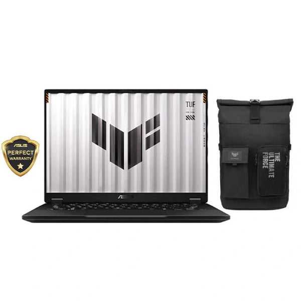 LAPTOP-ASUS-TUF Gaming A14-FA401WV-RG053W-AMD Ryzen™ AI 9 HX 370- 16G-1T.SSD-NVIDIA GeForce RTX 4060 8GB GDDR6-14 Inch FHD-Backlit Chiclet Keyboard Single Light-WIN11 HOME-SILVER /90NR0J41-M003N0.