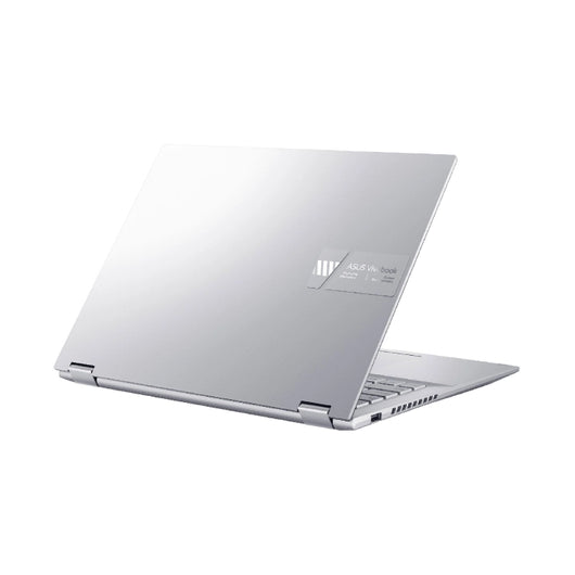 LAPTOP-ASUS-VivoBook S14 FLIP-TN3402YA-LZ007W-AMD-R7-7730U-8G DDR4-512G.SSD-AMD Radeon Graphics-14 Inch WUXGA (1920×1200)-T.Sc-WIN11-Transparent Silver-PEN / 90NB1112-M00EE0.