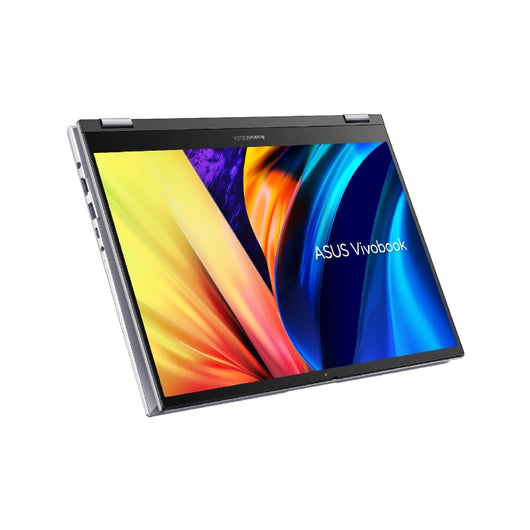 LAPTOP-ASUS-VivoBook S14 FLIP-TN3402YA-LZ007W-AMD-R7-7730U-8G DDR4-512G.SSD-AMD Radeon Graphics-14 Inch WUXGA (1920×1200)-T.Sc-WIN11-Transparent Silver-PEN / 90NB1112-M00EE0.