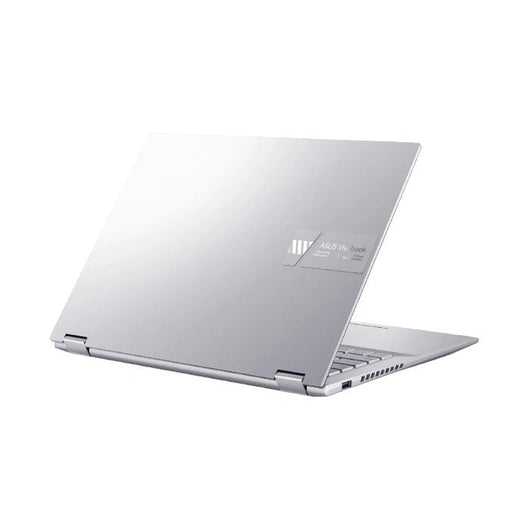 LAPTOP-ASUS-VivoBook S14 FLIP-TN3402YA-LZ555W-AMD-R5-7430U-8G DDR4-512G.SSD-AMD Radeon Graphics-14 Inch WUXGA (1920×1200)-T.Sc-WIN11-Transparent Silver-PEN / 90NB1112-M00CU0.
