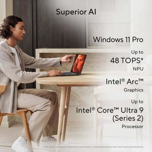 LAPTOP-ASUS-ZenBook-S14-OLED-UX5406SA-PV007W-Intel Core Ultra 7 258V-32G-1T.SSD-14 Inch (2880x1800) OLED 120Hz-WIN11-ZUMAIA GREY / 90NB14F1-M00CL0.