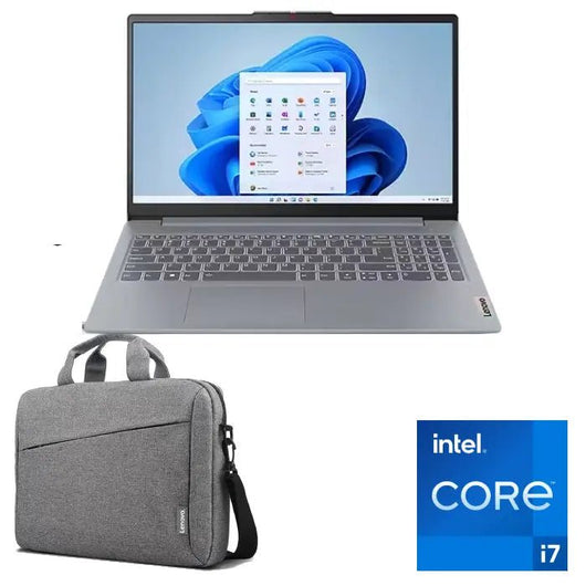 LAPTOP-LENOVO-IDEAPAD-SLIM 3-15IRH8-CI7-13620H-16GB-512G.SSD-Integrated Intel UHD Graphics-15.6 Inch FHD (1920x1080)-DOS-ARCTIC GREY-2Yrs-BAG / 83EM00DYED.