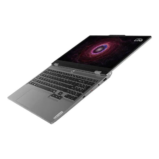 LAPTOP-LENOVO-LOQ-15ARP9-AMD-Ryzen 7-7435HS-1X12GB-512GB SSD-NVIDIA GeForce RTX 4050 6GB GDDR6-15.6 Inch FHD (1920x1080) IPS 300nits Anti-glare-White Backlit Arabic-DOS-Luna Grey - Mouse-2yrs /83JC00H2ED.