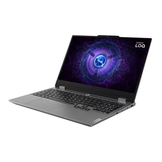 LAPTOP-LENOVO-LOQ-15IAX9-CI5-12450HX-8G-512G.SSD-NVIDIA GeForce RTX 3050 6G  GDDR6-15.6 Inch FHD (1920x1080) 144Hz-Backlit Keyboard Arabic -M100 RGB Mouse-DOS-LUNA GREY-2Yrs / 83GS008NED.