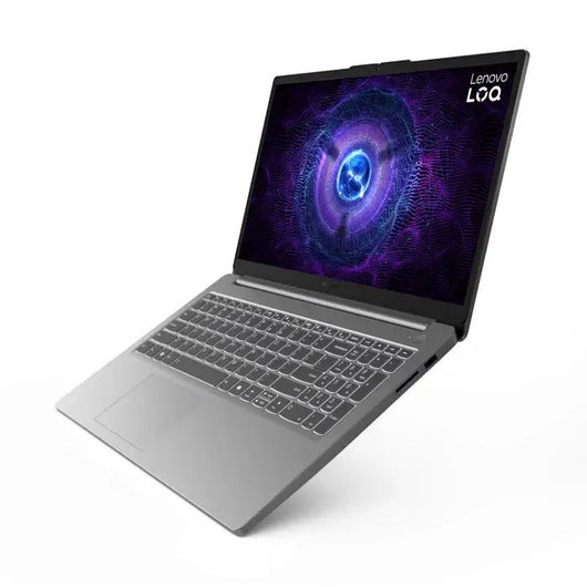 LAPTOP-LENOVO-LOQ-15IAX9E-CI5-12450HX-16G-512G.SSD-NVIDIA GeForce RTX 2050 4GB GDDR6-15.6 FHD (1920x1080) IPS 300nits-White Backlit-2Yrs-Luna Grey- Mouse /83LK0062ED.