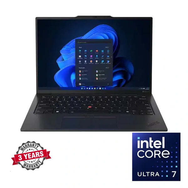 LAPTOP-LENOVO-THINKPAD-X1-CARBON-Gen 12-Intel Core Ultra 7-155U-32G-1T.SSD-Integrated Intel Graphics-14 Inch WUXGA (1920x1200)-T.Sc-F.Pr-WIN11-3Yrs / 21KC0018ED.