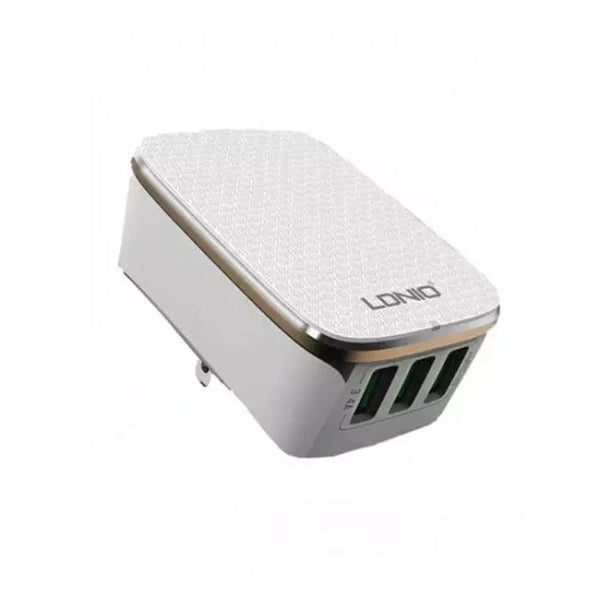 LDNIO RAPID CHARGE 3USB 3.4A AUTO -ID A3304-ORIGNAL.