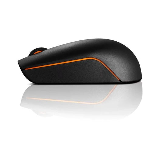 Lenovo 300 Wireless Compact Mouse with Battery - GX30K79401 - Black.
