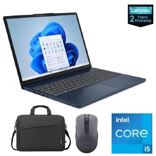 Lenovo Ideapad Slim 3 15IRH10 Laptop Intel Ci5 13420H Blue 83K100QQED