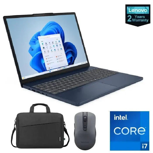 Lenovo Ideapad Slim 3 15IRH10 Laptop Intel Core i7 13620H Blue 83K100QRED