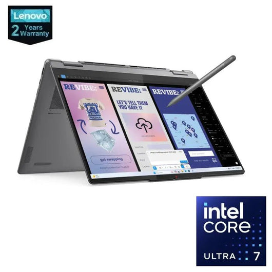 Lenovo Yoga 7 2 - in - 1 14ILL10 Laptop Intel Core Ultra 7 258V 32GB RAM Grey 83JQ0097ED - Smart Shop